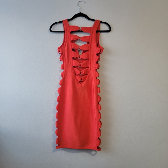 Cutout Bandage Dress - Picture 2 of 4